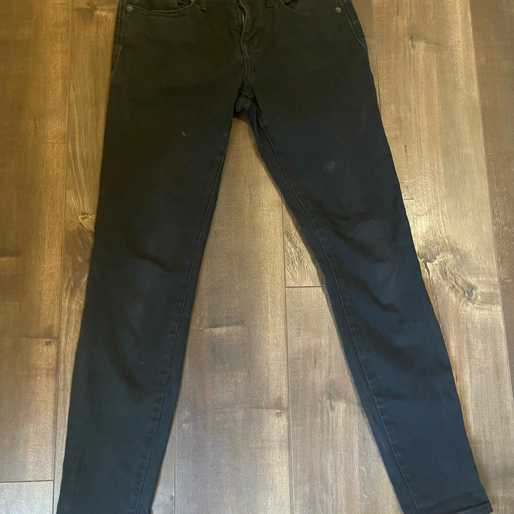 Madewell black skinny